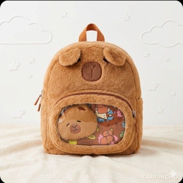 Producto - Mochilas escolar peluche osito cute