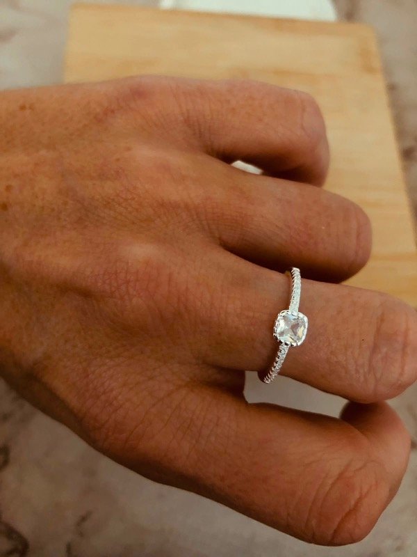 Producto - Anillo cintillo macizo Plata 925