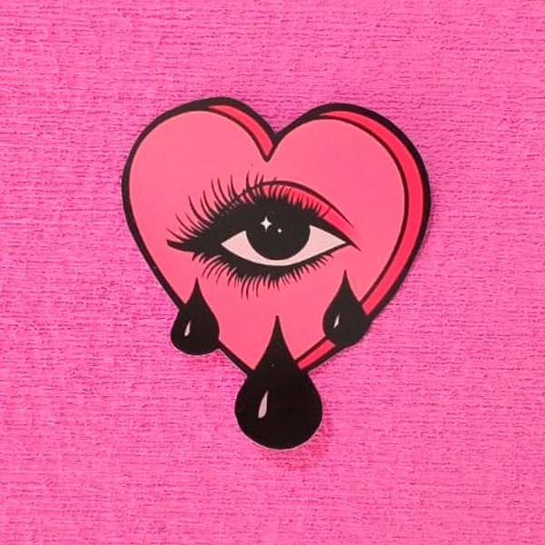 Producto - Calco Pink Heart [Full Color]