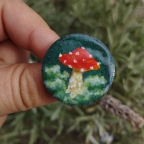 Producto - Prendedor fungi