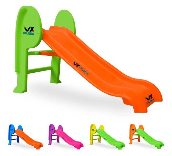 Producto - TOBOGAN VXPLAY PLÁSTICO PLEGABLE 2 ESCALONES PVC ROTOMOLDEO