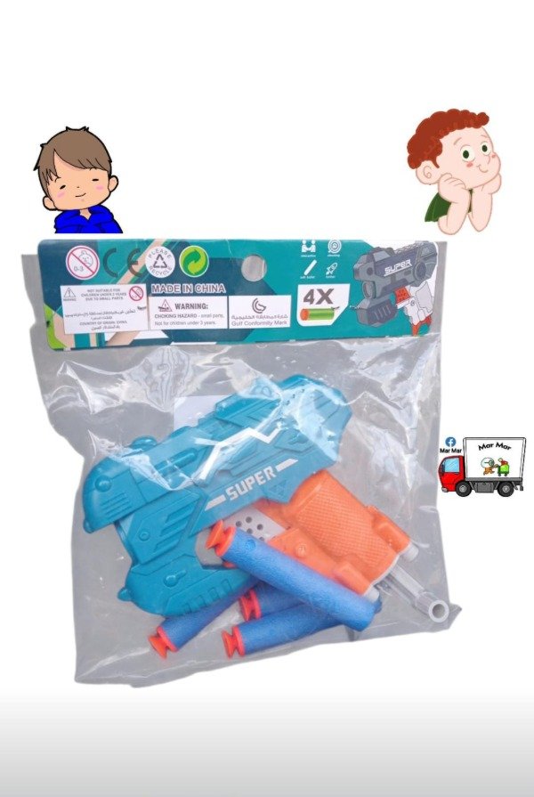 Producto - Pistola soft dardos (cantidad)