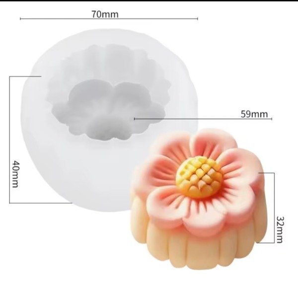 Producto - Molde flor Z8