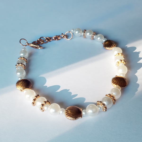 Producto - Pulsera Clam y Perlas