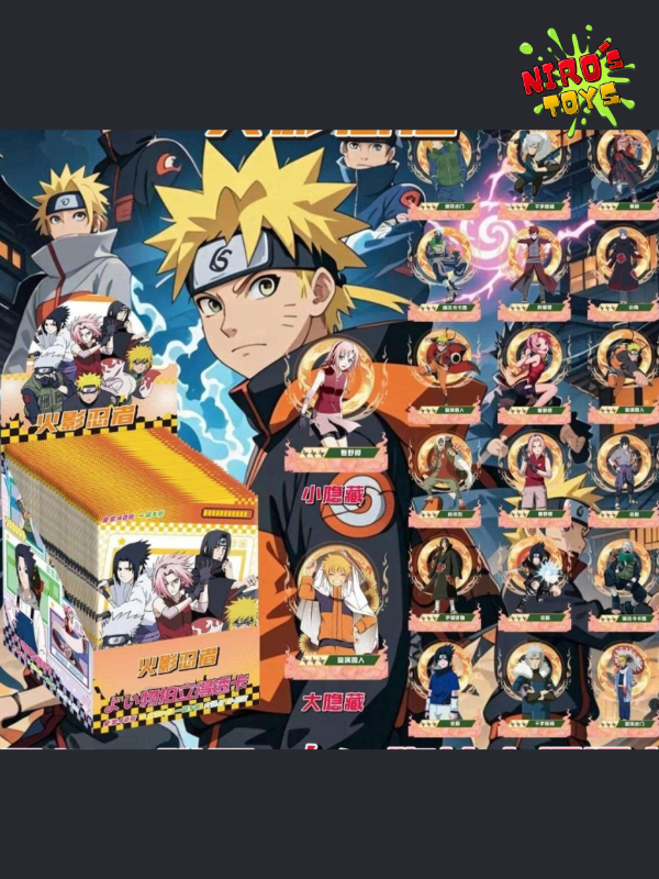 Producto - Cartas Polaroid set x40 - Cartas Naruto - Nirostoys