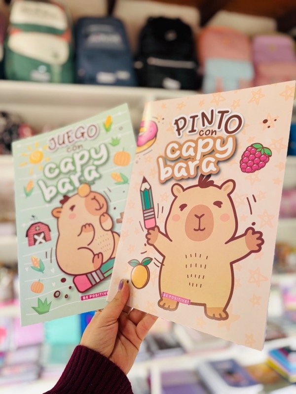 Producto - Set libros Capibara