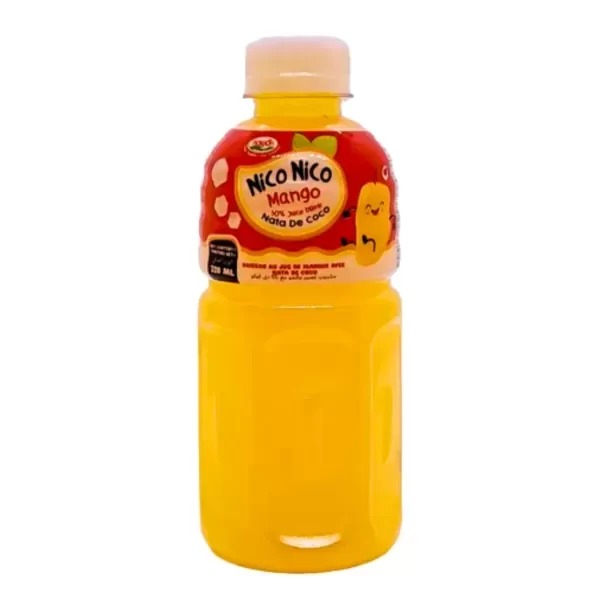 Producto - BEBIDA SABOR MANGO NICO NICO CON TROZOS DE NATA DE COCO 320 ML.