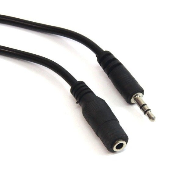 Producto - CABLE ALARGUE AUX -1.8 MTS GOMA STANDAR - NOGA