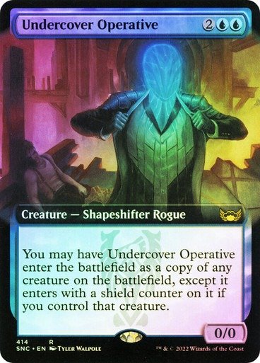 Producto - Undercover Operative (Extended Art Foil)