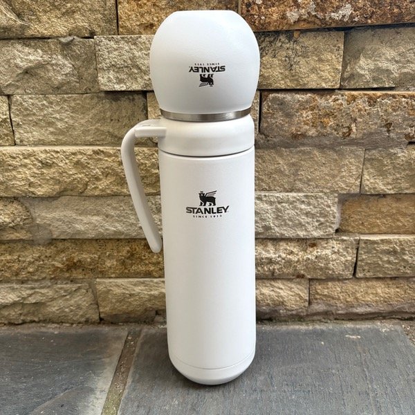 Producto - COMBO MEDIA MANIJA CON MATE Y BOMBILLA (BLANCO)