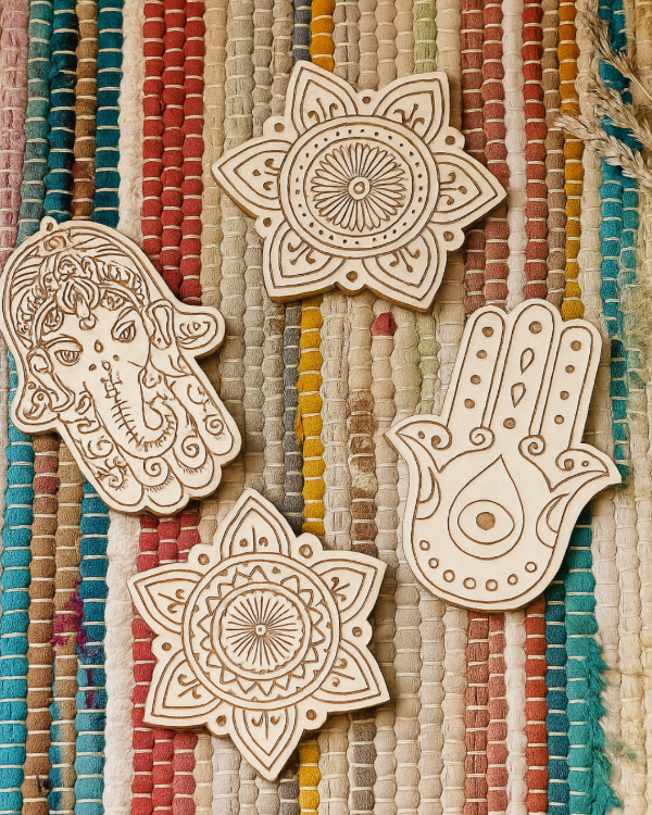 Producto - Porta Sahumerios Yeso