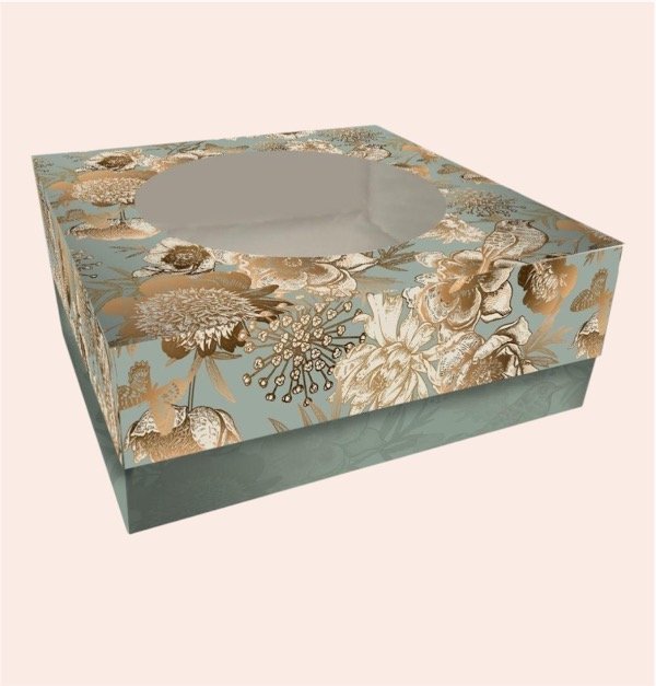 Producto - DESAYUNO CON VISOR FLORAL COBRE