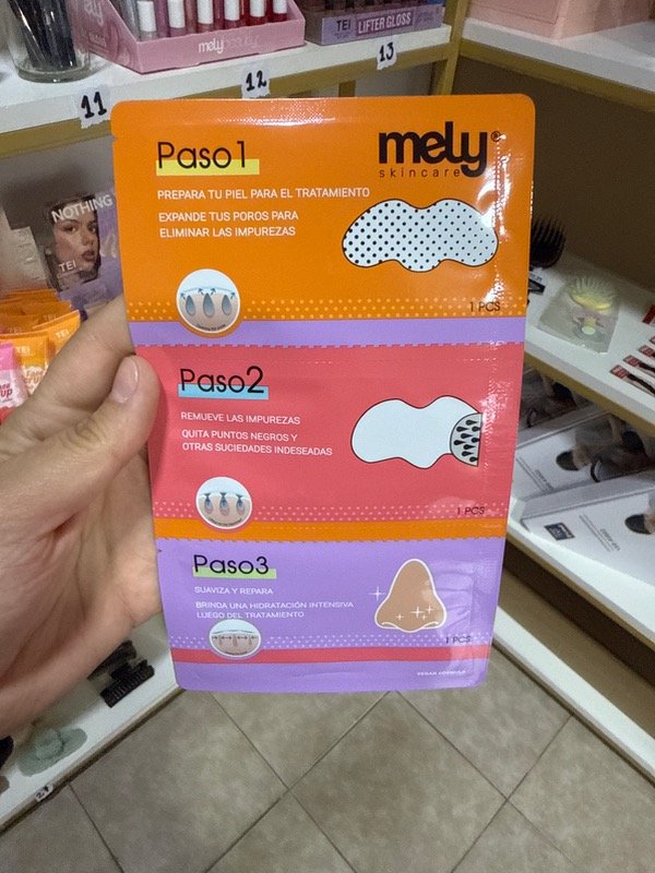 Producto - Mascarilla 3 pasos Mely