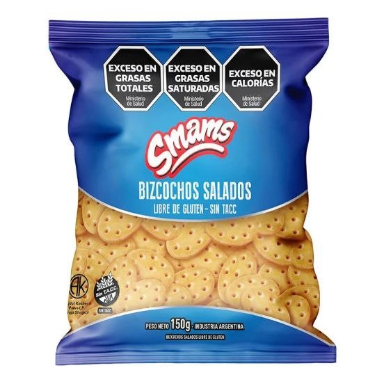 Producto - Bizcocho Salado x150grs (Smams)