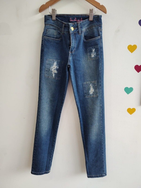 Producto - Jean chupin con roturas TALLE 10