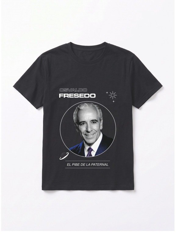 Producto - Remera Osvaldo Fresedo El Pibe de La Paternal - Negra - 4