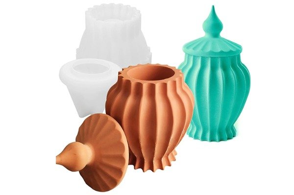 Producto - Molde vasija rallada con tapa