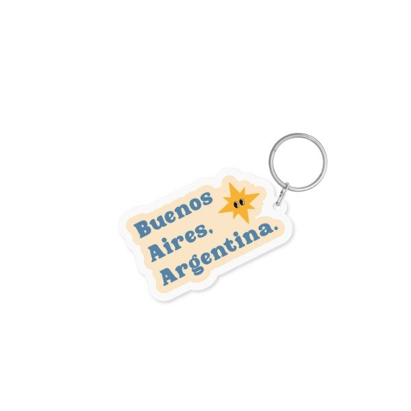 Producto - Llavero Buenos Aires ESTRELLA