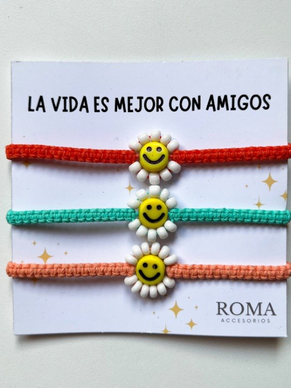 Producto - PULSERAS FLORES