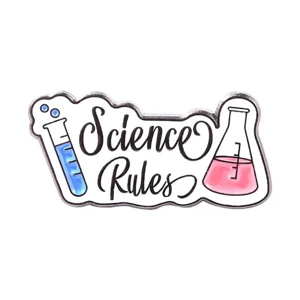 Producto - Pin Ciencia - Science Rules