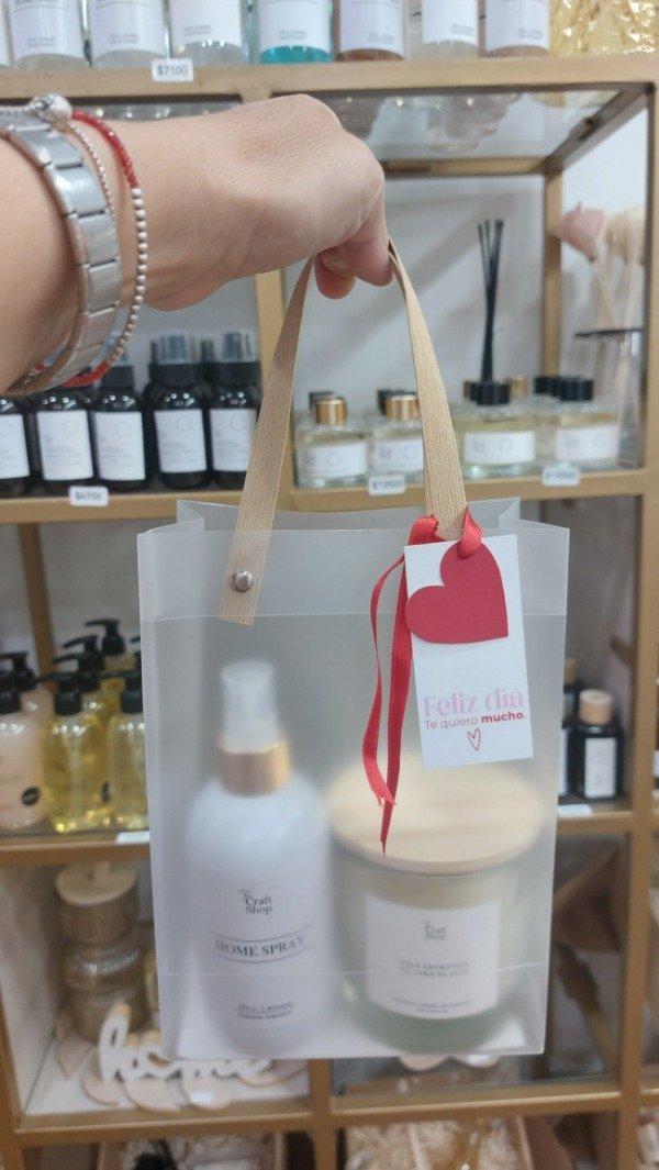 Producto - Gifbag vela aromática + home spray