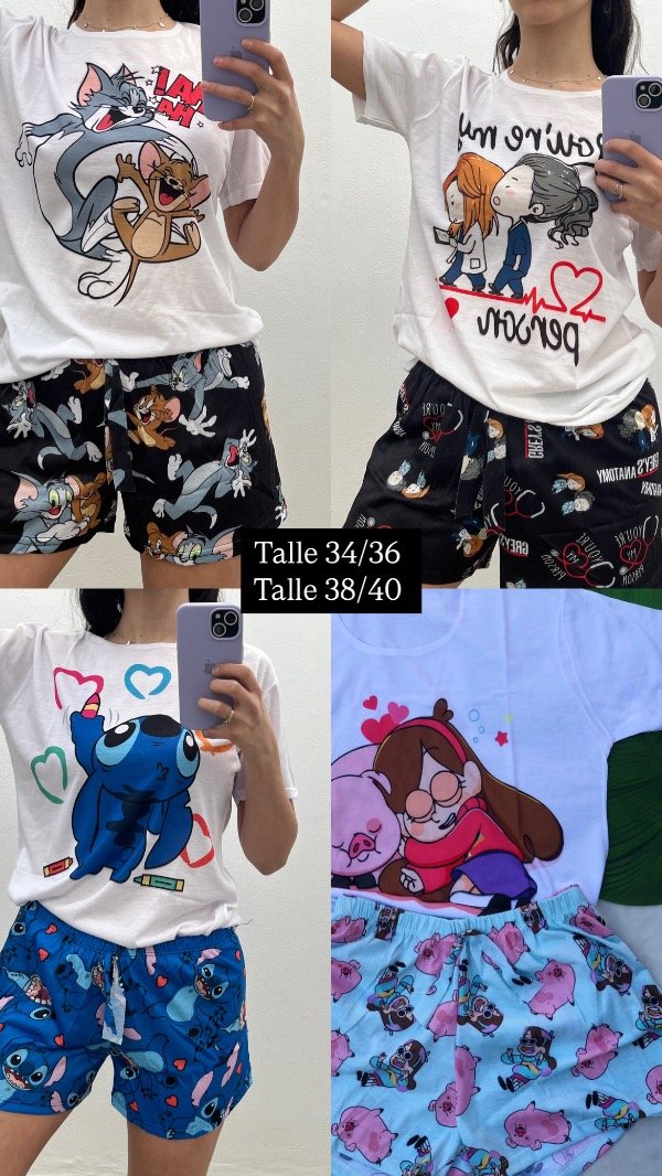 Producto - Combo x 4 Pijamass