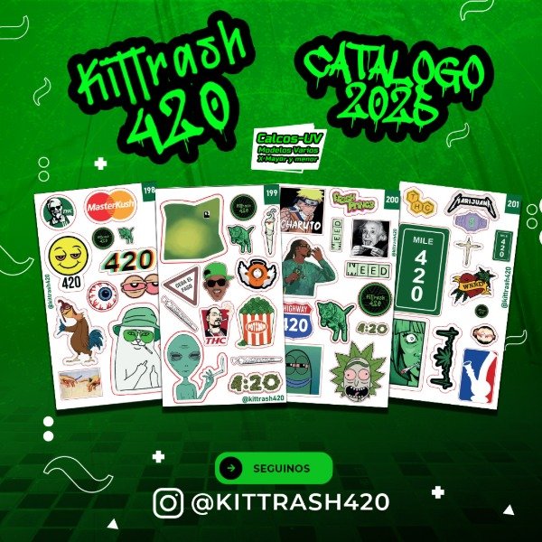 Producto - Planchas UV: Kittrash 420
