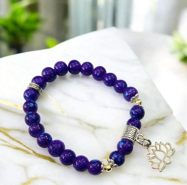 Producto - Pulsera cristal Flor de loto