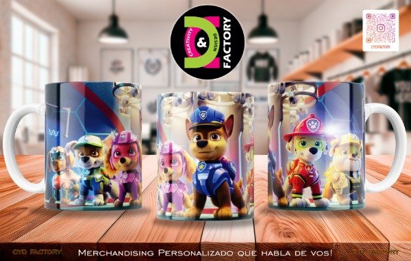 Producto - Taza Paw patrol - TZ-RT-BL-11OZ-444-KID-PAW