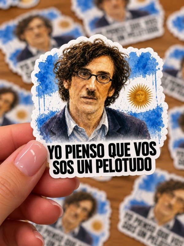 Producto - Stickers // Yo pienso que vos sos un pelotudo