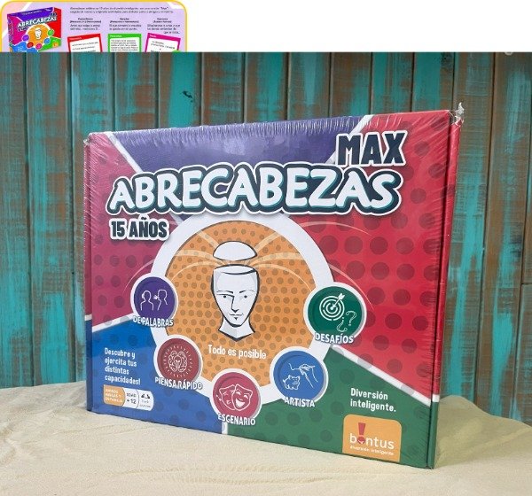 Producto - Juego de mesa Abrecabezas Max 15 años