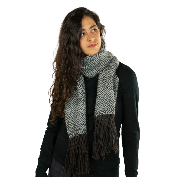 Producto - Bufanda Telar Ojo De Perdiz