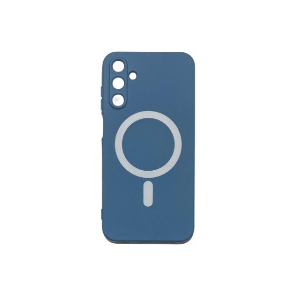 Producto - Funda Magnetica Magsafe Silicona Para Samsung A15 Color Azul