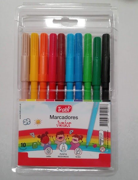 Producto - Marcador al agua Junior "Trabi" x 10