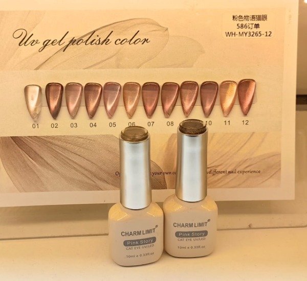 Producto - ESMALTE OJO DE GATO CHARM PINK STIRY MY3265