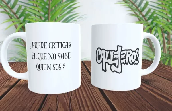 Producto - Taza - callejeros frase 6