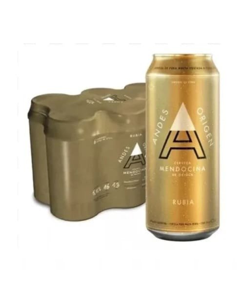 Producto - Andes lata 473cc x6 u.