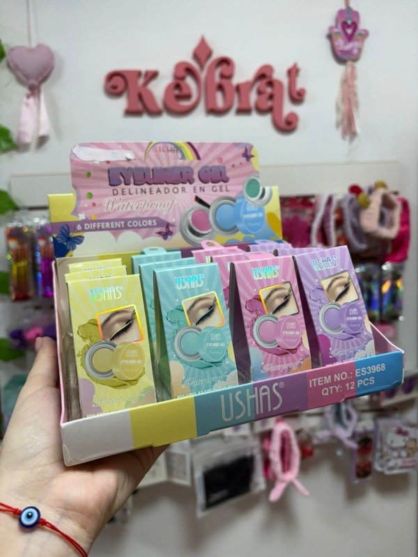 Producto - Delineador en gel color Ushas