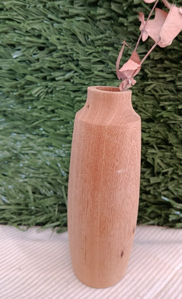 Producto - florero de Madera recto