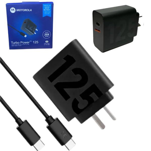 Producto - CARGADOR PARED 220V 125W C A C MOTOROLA