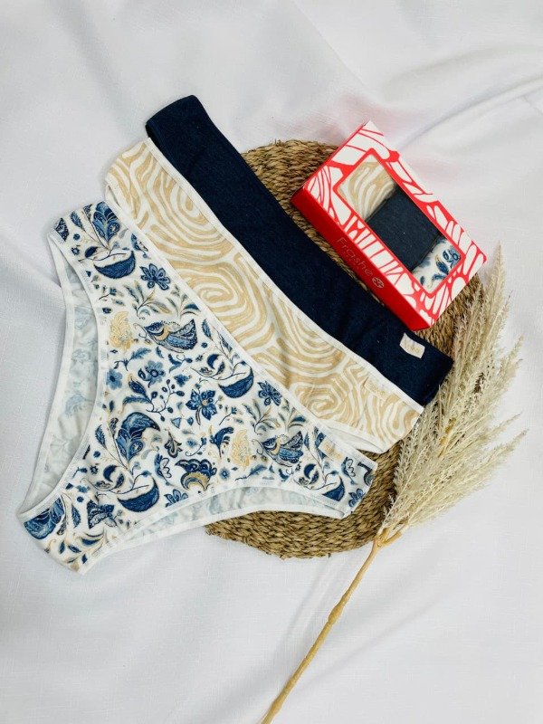 Producto - Art. 5014- FRASHE- PACK X3 Vedetina de Algodón Mediterráneo