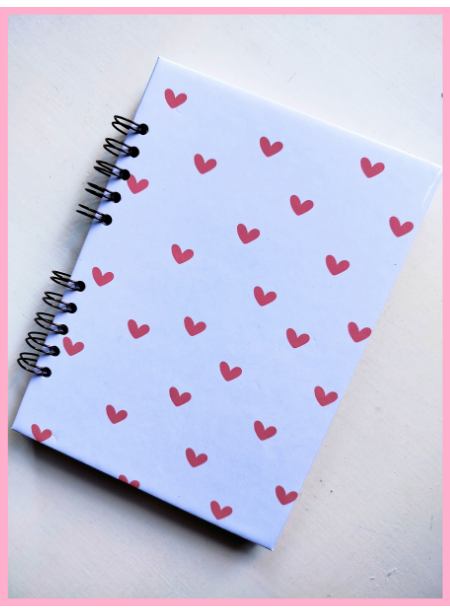 Producto - Cuaderno anillado modelo Corazones