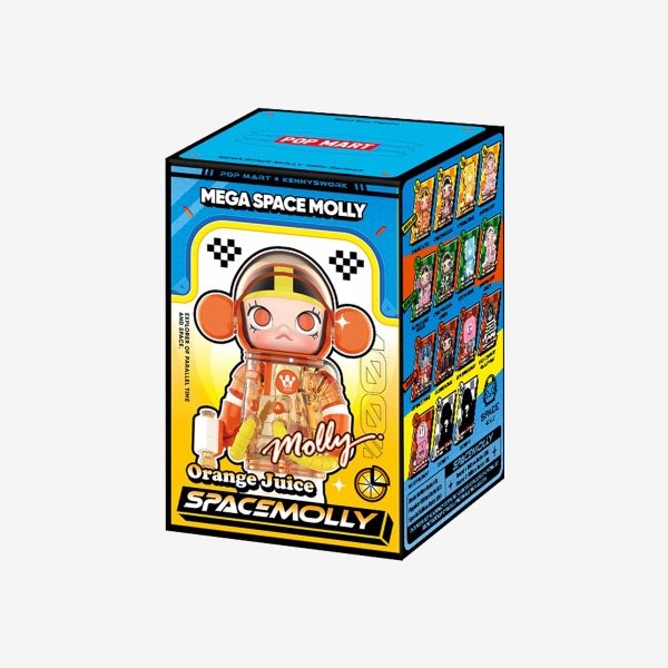 Producto - MEGA SPACE MOLLY Series 4 Figures POP MART Caja Mystery