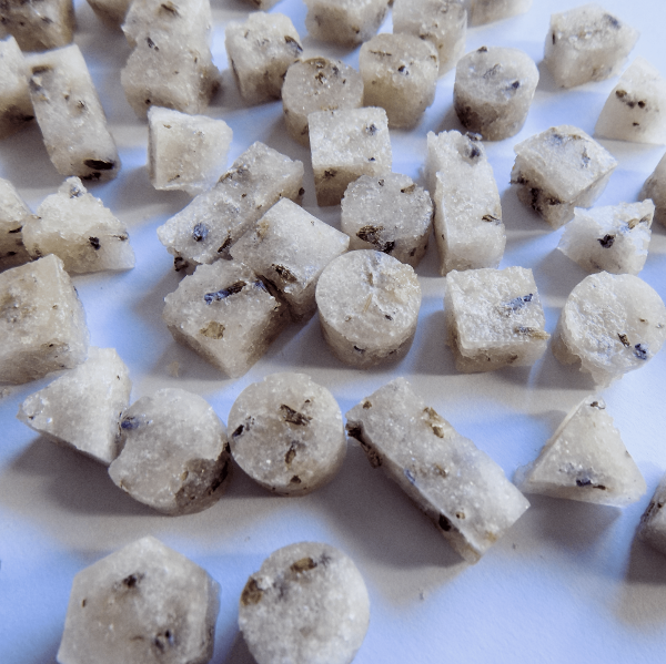 Producto - Terones de Azucar y Lavanda