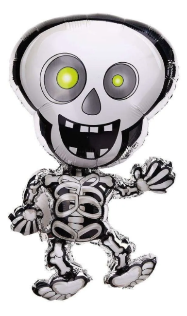 Producto - Globo Silueta "Esqueleto Chico"