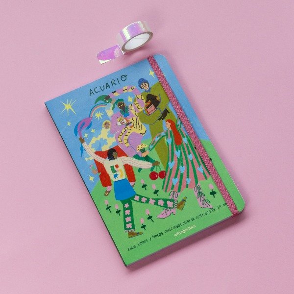 Producto - CUADERNO A5 ACUARIO - LISO