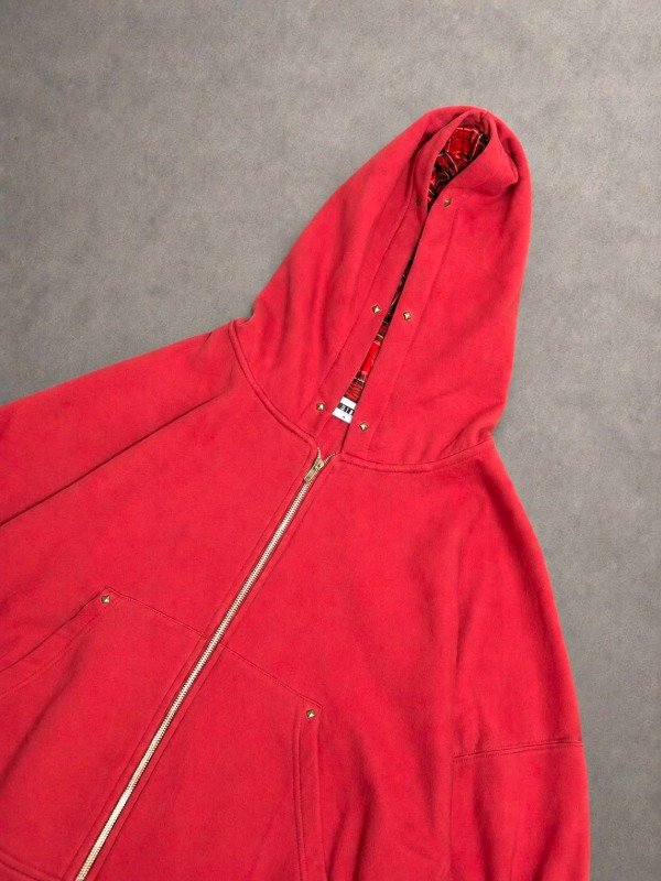 Producto - Zip Hoodie Riot Rojo - 2