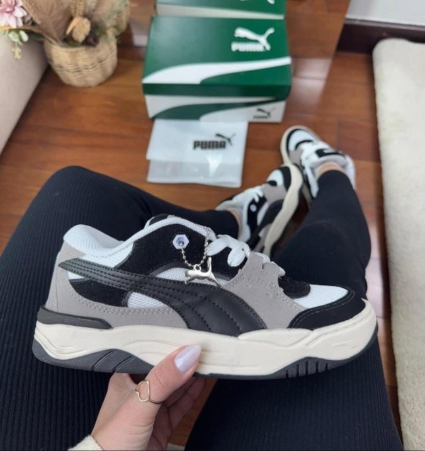 Producto - Puma 180 - Negra/Gris