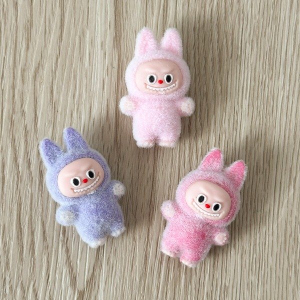 Producto - Dije Labubu Felpa x 3u (4 x 2,5cm)