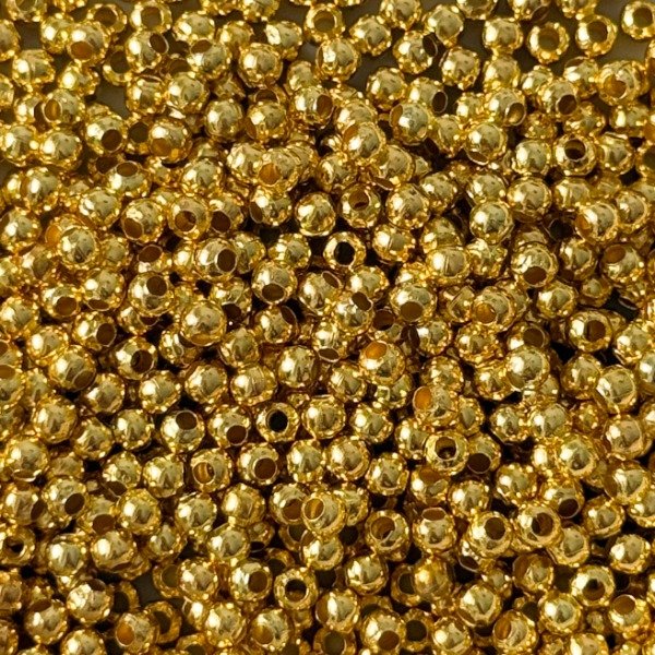Producto - Balines de Metal DORADO x 20u